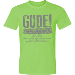 Gude - Erklärt T-Shirt - lime